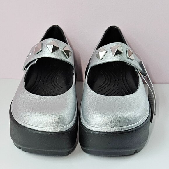 Crocs Stomp Metallic Mary Jane - Picture 2 of 8